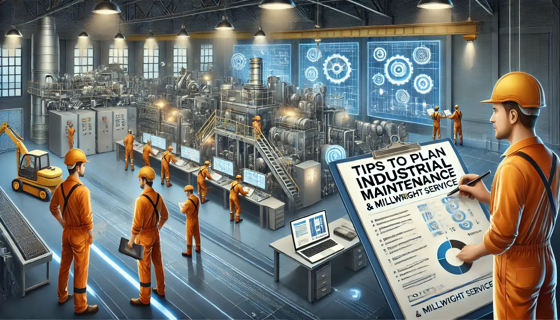 Tips to Plan Industrial Maintenance & Millwright Services